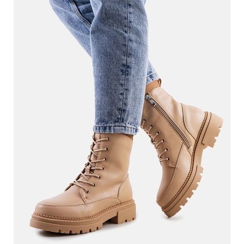 Beżowe traperki r.41 na Arena.pl