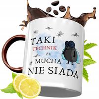 Kubek Bordowy Dla Technika Na Urodziny Prezent Z Nadrukiem Ze Zdjęciem