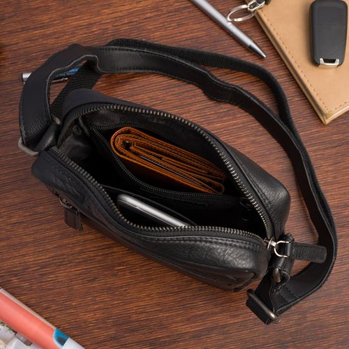 torba skórzana czarna amadeo vi na Arena.pl