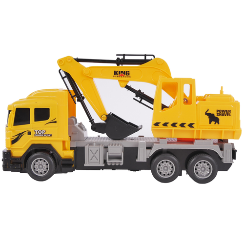 Koparka Zdalnie Sterowana RC Pilot Akumulator Kabel Pojazd Budowlany Zestaw na Arena.pl