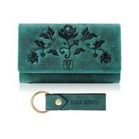 zestaw prezentowy dla kobiet zup-95-gr portfel damski skórzany t-05-gr