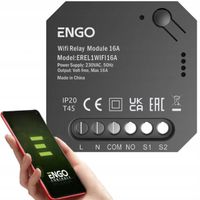 2X ENGO EREL-16WIFI Smart Relay Wi-Fi, 16A kc743