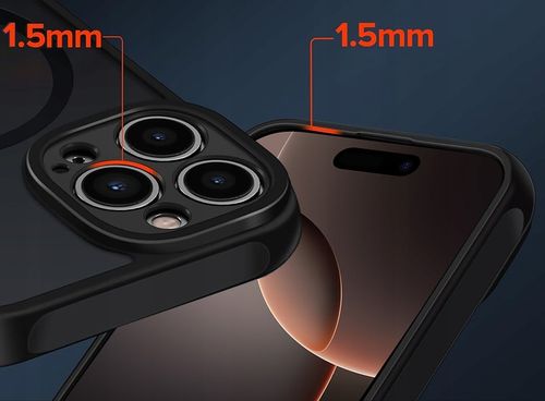 Etui do iPhone 16 Pro do MagSafe MATT CASE WZMACNIANE 360° Szkło 5D PREMIUM na Arena.pl