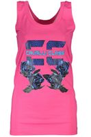 CAVALLI CLASS DAMSKI RÓŻOWY TANK TOP XS EU