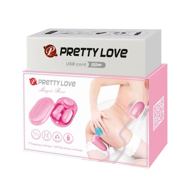 Pretty Love - Magic Box Pink, 12 Vibration Functions 7 Tapping Functions zdjęcie 10