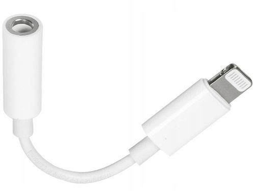 ORYGINALNY ADAPTER PRZEJŚCIÓWKA APPLE MMX62ZM/A LIGHTNING - JACK 3.5mm na Arena.pl