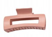 Spinka klamra plastikowa prostokątna brudny różowy 11cm
