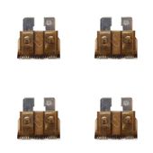 4x 7.5A samochodowy bezpiecznik nożowy płytkowy 19mm standard ATO ATC