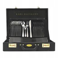 Sztućce w WALIZCE EKSKLUZYWNE 72 elementy na 12 OSÓB