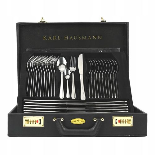 Sztućce w WALIZCE EKSKLUZYWNE 72 elementy na 12 OSÓB na Arena.pl