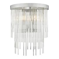 Lampa ścienna Isla ISL0950 Dar Lighting metal szkło srebrna przezroczysta