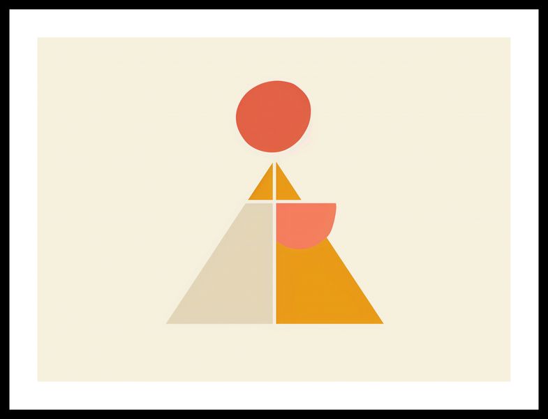 Plakat 55x40cm Piramida Równowagi zdjęcie 3