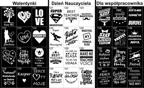 Czarny kubek z własnym nadrukiem grawerem do kawy herbaty na prezent na Arena.pl