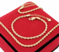 KOMPLET ZŁOTY KORDEL STAL CHIRURGICZNA 316 L