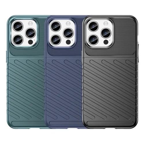 pancerne etui iphone 15 pro max thunder case - niebieskie na Arena.pl