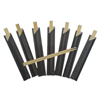 Pałeczki bambusowe 21cm w kopertach - 50 par