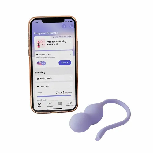 perifit care+ dynamic ćwiczenia mięśni kegla bluetooth lilac na Arena.pl