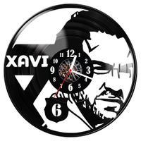 Zegar ścienny z płyty winylowej Xavi 1701.14