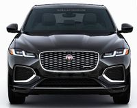Jaguar F Pace - Chromowane Listwy Grill Chrom Atrapy Zderzaka Tuning