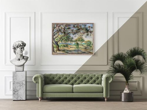 Bois de la Chaise, Pierre-Auguste Renoir - plakat 42x29,7 cm na Arena.pl