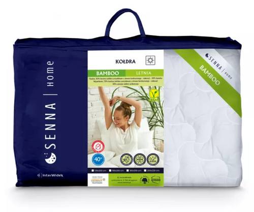 Kołdra letnia 155x200cm BAMBOO | Inter Widex na Arena.pl