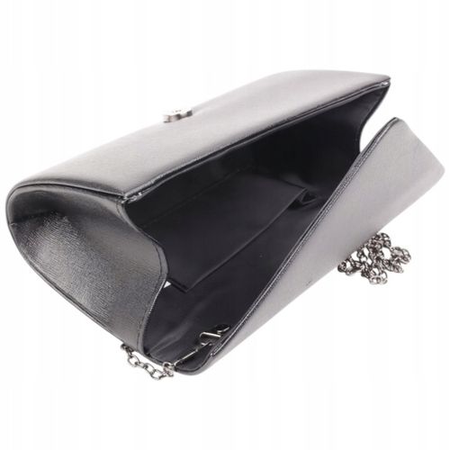 TOREBKA DAMSKA KOPERTÓWKA WIZYTOWA NA RAMIĘ TOREBKI ELEGANCKIE CZARNE na Arena.pl