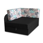 Sofa do spania Kubuś łóżko narożnik amerykanka