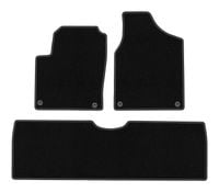 Dywaniki welurowe BASIC Ford Galaxy MK1 1995-2006 czarne