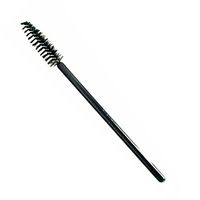 Szczoteczka spiralka do rozczesywania rzęs czarna