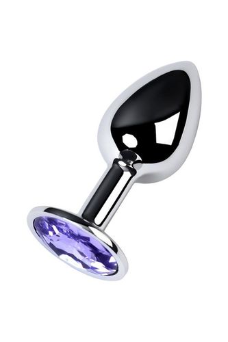 Silver Anal Plug With Gem, Blue na Arena.pl