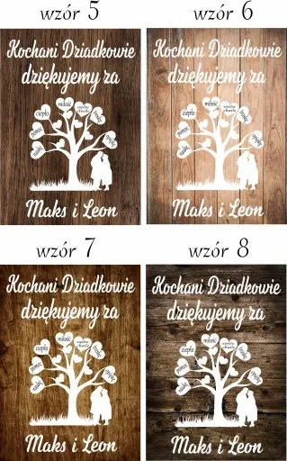 PODZIĘKOWANIE DLA DZIADKÓW PREZENT DLA BABCI DZIADKA RAMKA XXL 30X40 DUŻA zdjęcie 3