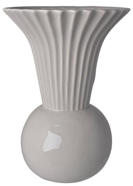 Wazon ceramiczny beżowy zdjęcie 1