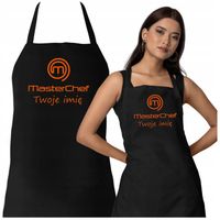 Fartuch Kuchenny dla Mamy z nadrukiem MasterChef z imieniem Upominek Grill