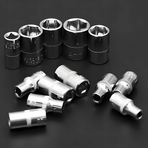 ZESTAW KLUCZY NASADOWYCH NARZĘDZIE NASADOWE GRZECHOTKA NASADKI 46 EL BITY na Arena.pl