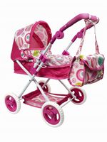 Wózek dla Lalek lalki ZABAWKOWY LALKOWY dla Dziewczynki Dziecko