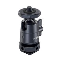 SmallRig 2948 Mini głowica z gwintem 1/4" oraz zimną stopką x2
