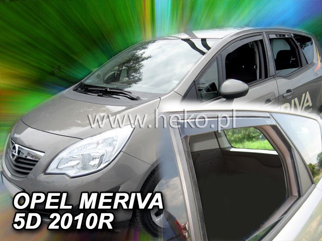Owiewki Opel MERIVA B 5d. HTB 2010-2017r. Z TYŁAMI zdjęcie 2