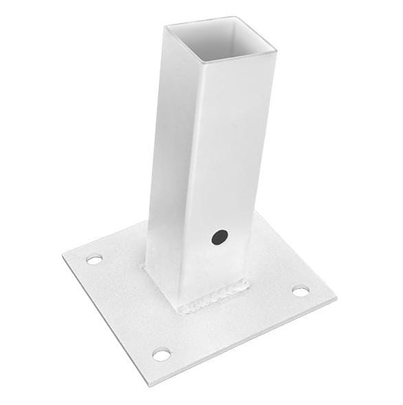 Stopa podstawa do masztu biała zdjęcie 4