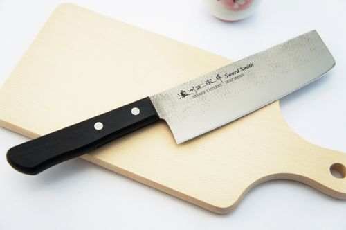 Nóż Nakiri 16 cm Satake Nashiji Black Pakka na Arena.pl