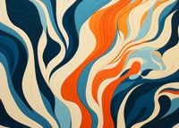 Plakat 70x50cm Oceaniczne Fale