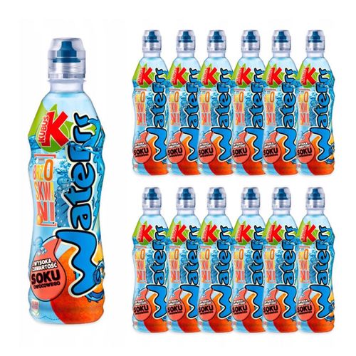 Kubuś Waterrr Napój o smaku brzoskwini 500 ml x12 sztuk na Arena.pl
