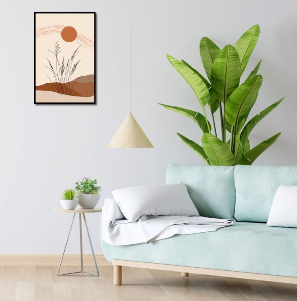 Plakat 40x60cm Złote Źdźbła zdjęcie 4