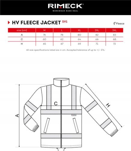 POLAR MĘSKI Z NADRUKIEM HAFTEM LOGO na Arena.pl