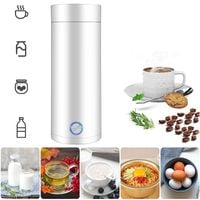 PRZENOŚNY CZAJNIK ELEKTRYCZNY, SZYBKIE GOTOWANIE 5 MINUT, TERMOS, 400ML