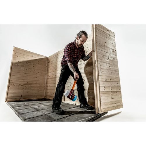 Młotek tworzywa sztucznego Halder Simplex Niebieski Szary TPE na Arena.pl