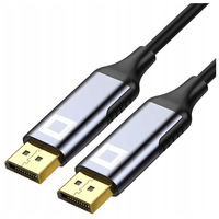 co2 kabel displayport 1.4 przewód do monitora dp - dp fhd 240hz 8k
