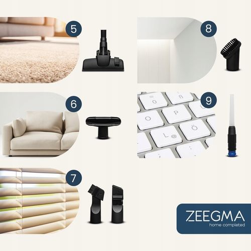 ODKURZACZ CYKLONOWY 4000W BEZ WORKÓW TURBO MOC SYSTEM SSANIA 2,5L ZEEGMA na Arena.pl