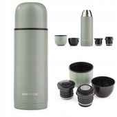 TERMOS NA KAWĘ HERBATĘ NAPOJE TURYSTYCZNY PRÓŻNIOWY METEOR 1l 2kubki