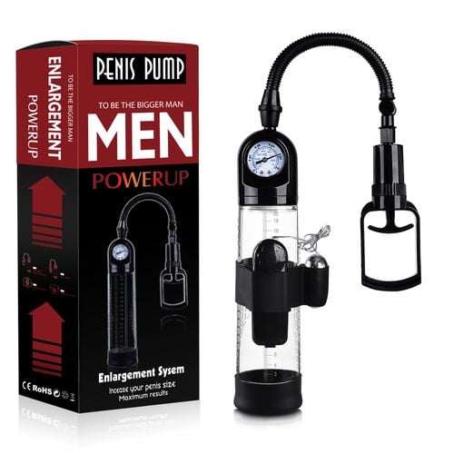pompka powerpump master vibrating   black&clear na Arena.pl