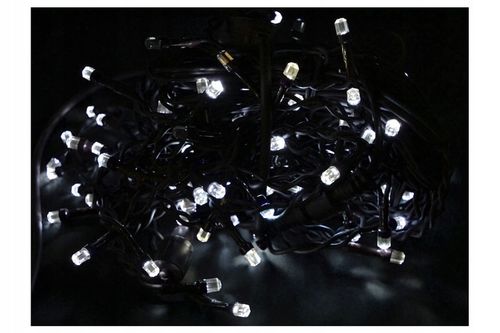 Sople 440 LED Girlanda Biała Zimna Flash Zewnętrzna IP44 31,7m gruby przewó na Arena.pl